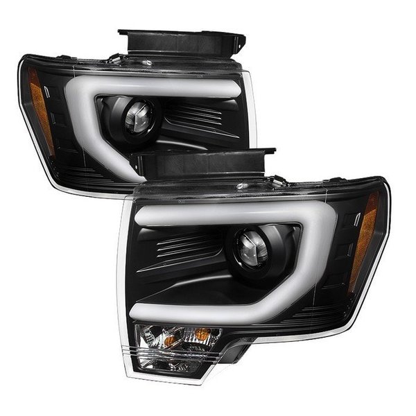 Spyder Automotive 13-14 F150 PROJECTOR HEADLIGHTS-FACTORY XENON MODEL ONLY DRIVE/PASS 5077646